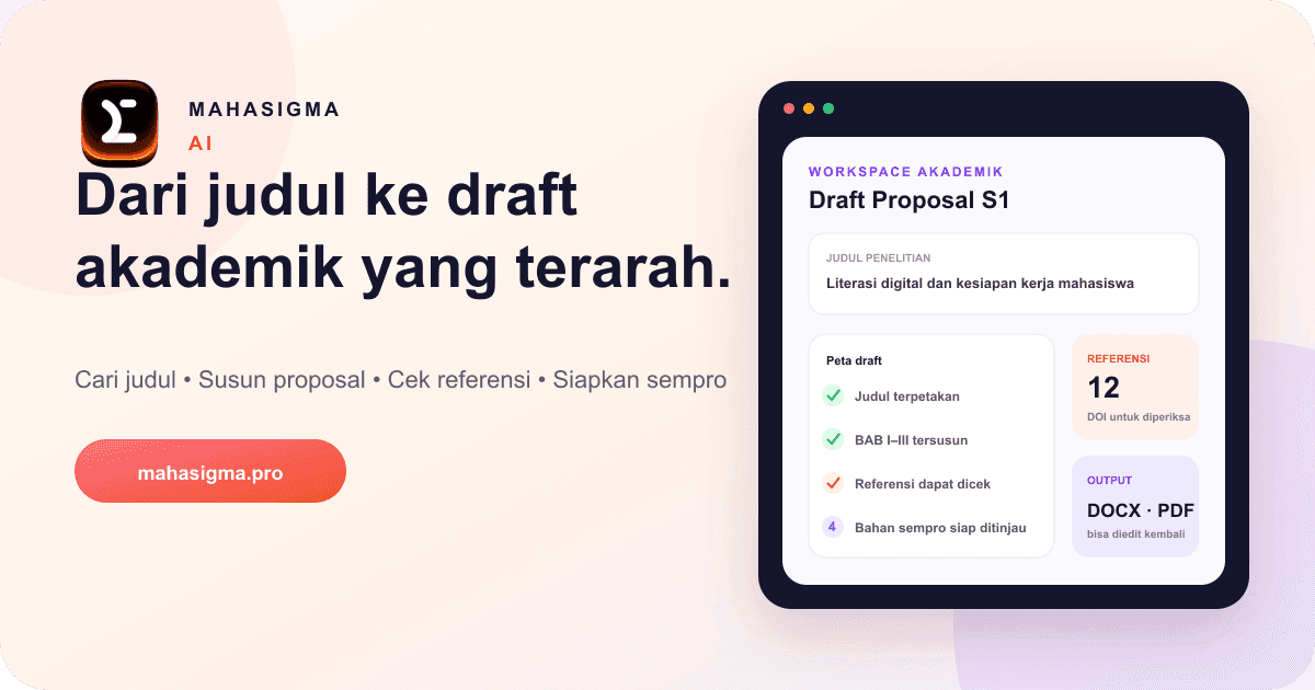 Pilihan AI untuk Membantu Skripsi: Fungsi, Batas, dan Cara Memakainya